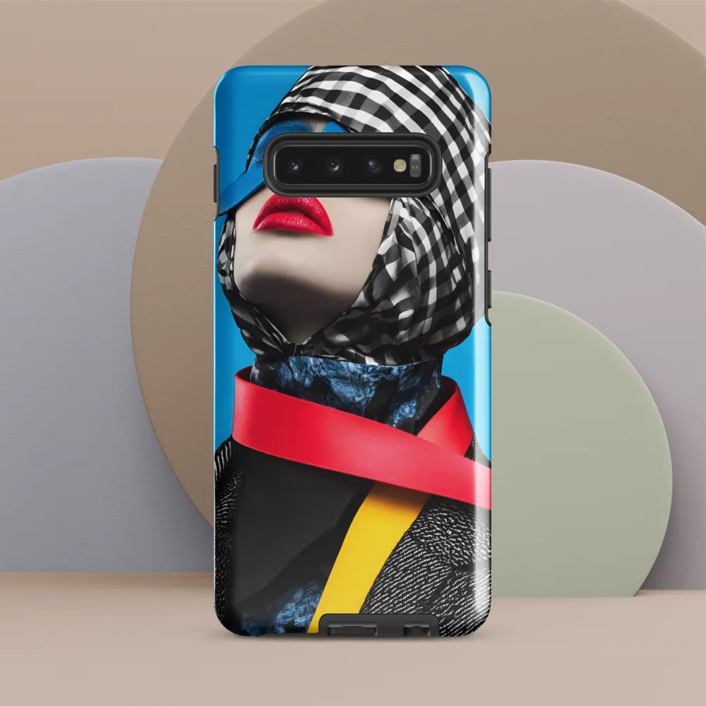 Striking Elegance in Modern Fashion | Phone Case |  S10 Plus | Tough Case | Glossy