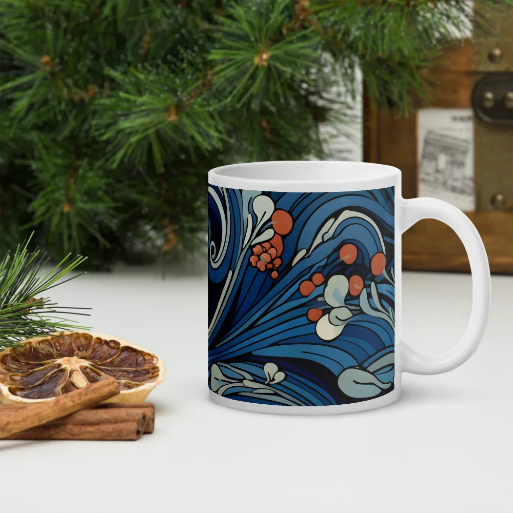 Nature's Elegance: An Oceanic Tapestry | Mugs | Multiple Sizes & Colors