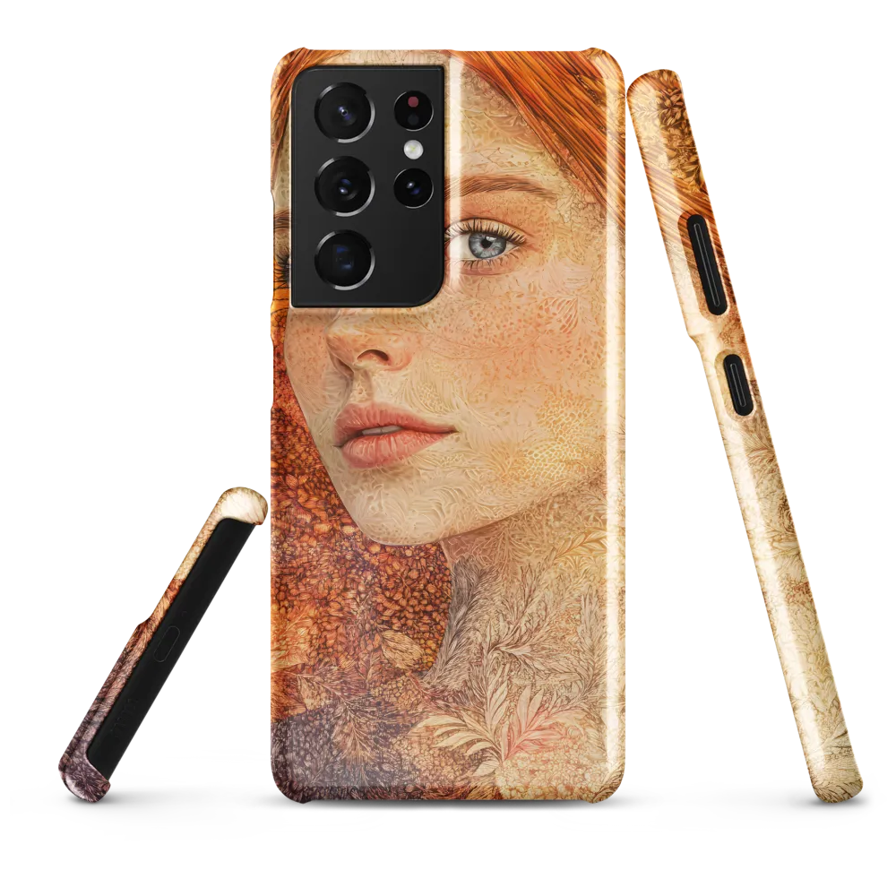 Embracing Autumn's Glow | Phone Case |  S21 Ultra | Snap Case | Glossy