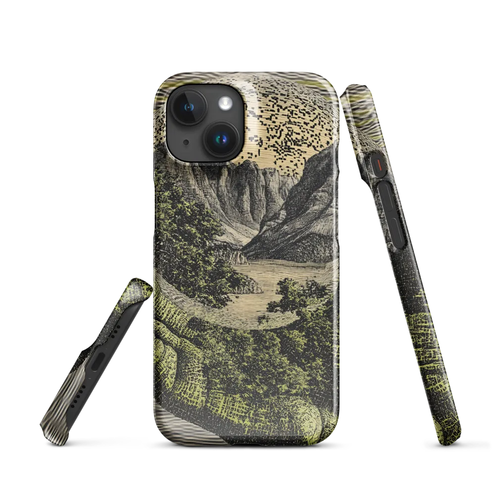 Embrace of Nature's Sphere | Phone Case |  15 | Snap Case | Glossy