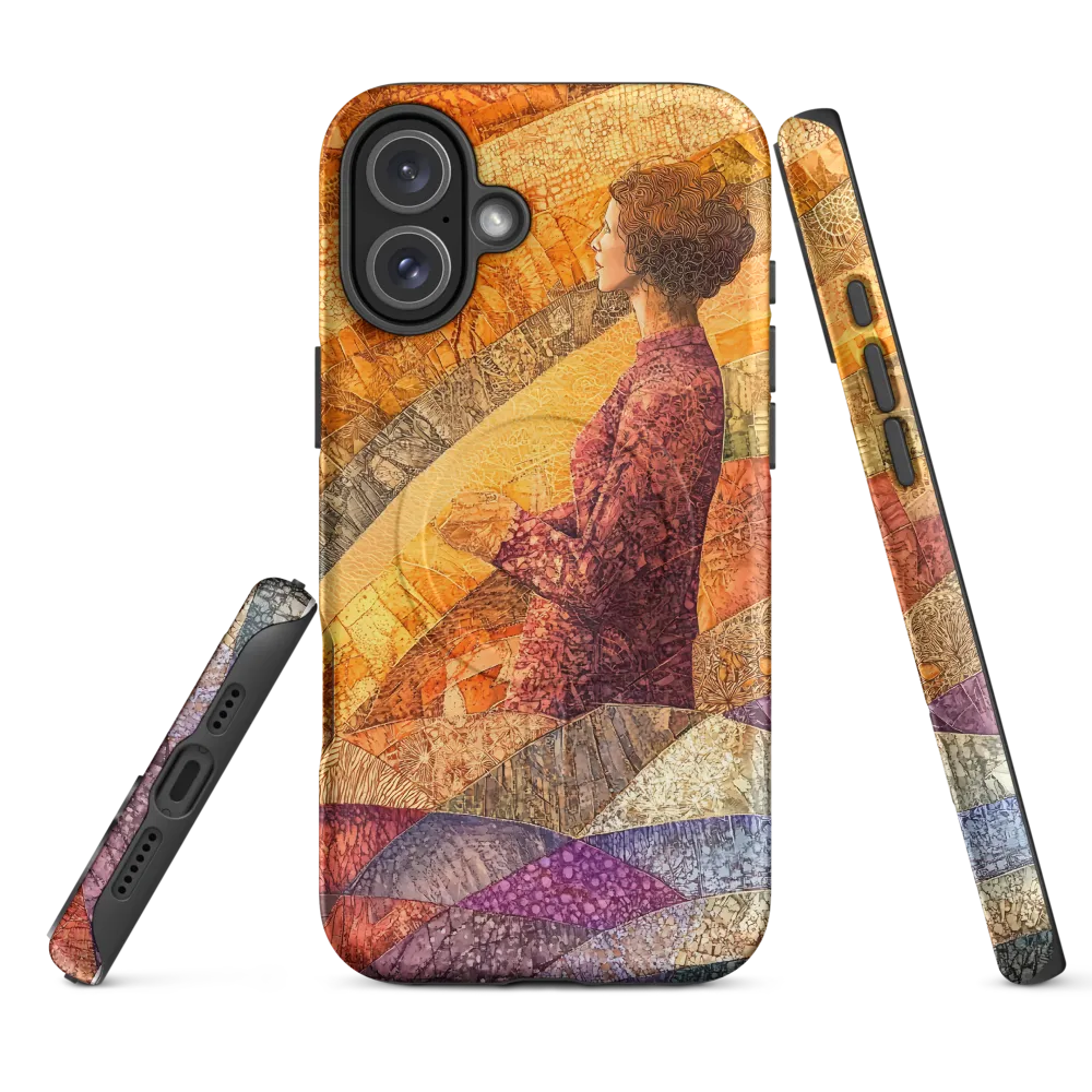 Whispers of Contemplation | Phone Case |  16 Plus | MagSafe® Tough Case | Matte