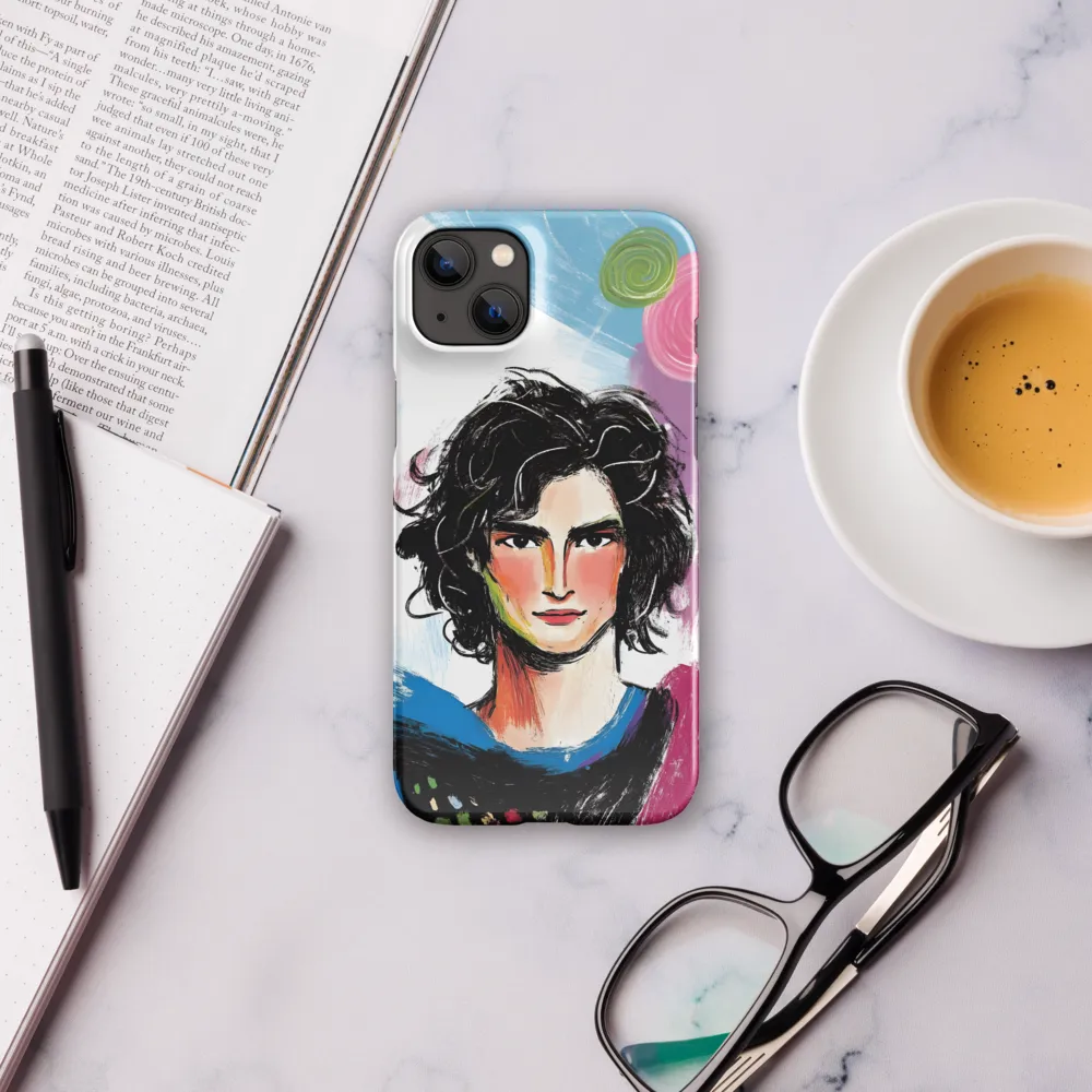 Vibrant Portrait of Youth | Phone Case |  14 Plus | Snap Case | Glossy