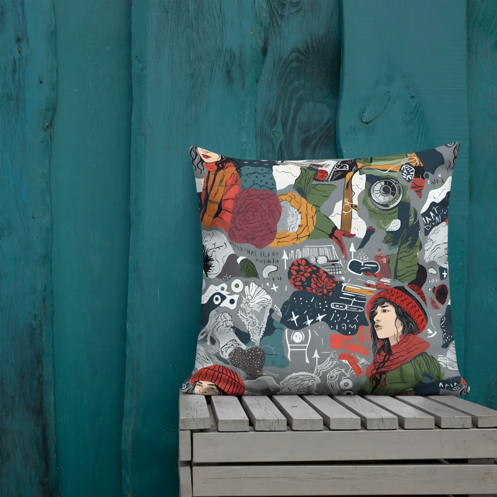 Enigmatic Whispers of Nature | Pillow & Pillow Case | Multiple Sizes