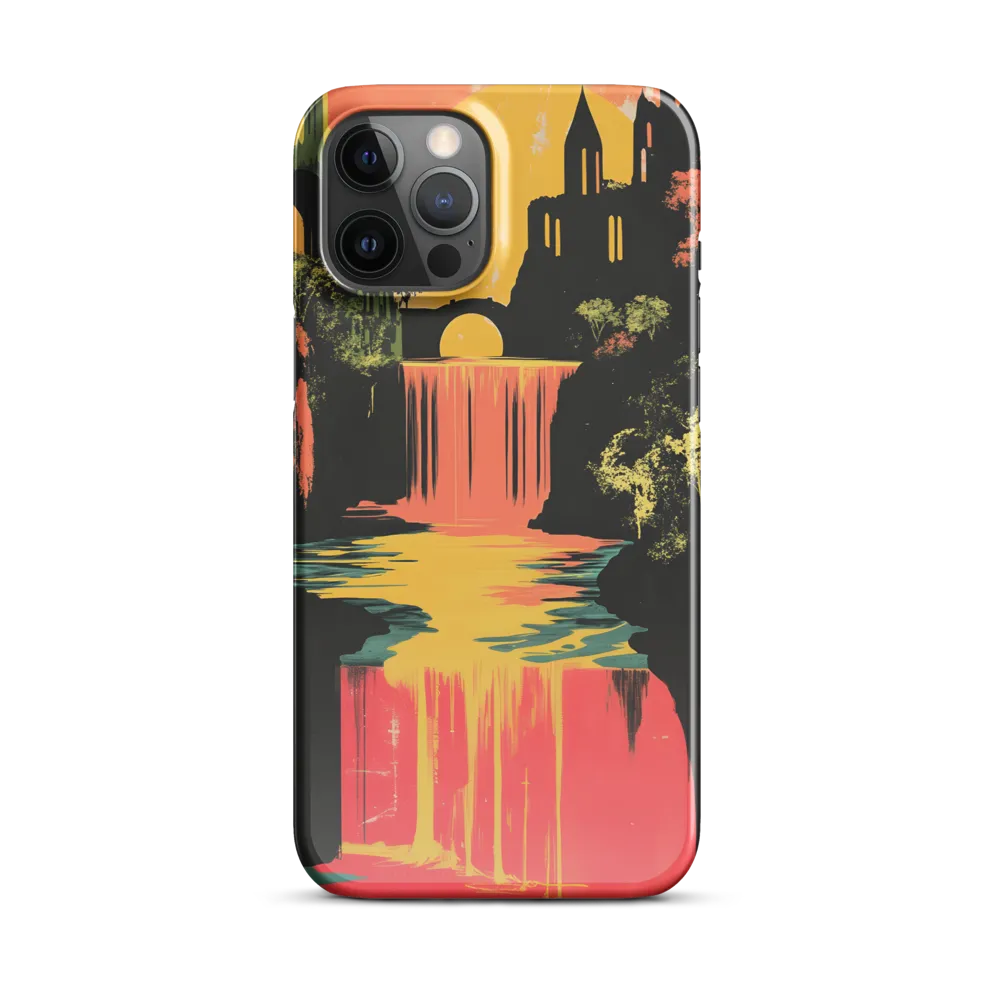 Elysian Echoes: A Surreal Reflections | Phone Case |  12 Pro Max | Snap Case | Glossy