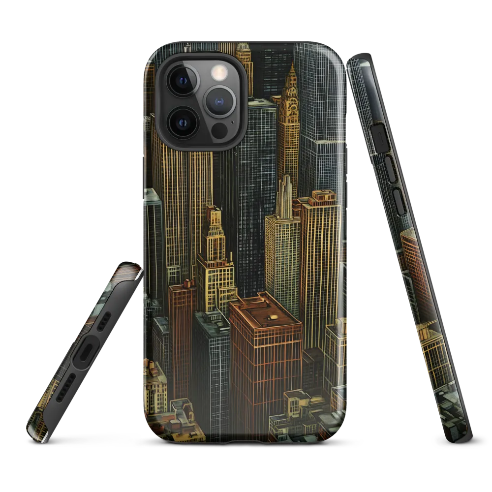 Urban Elegance: A Golden Cityscape