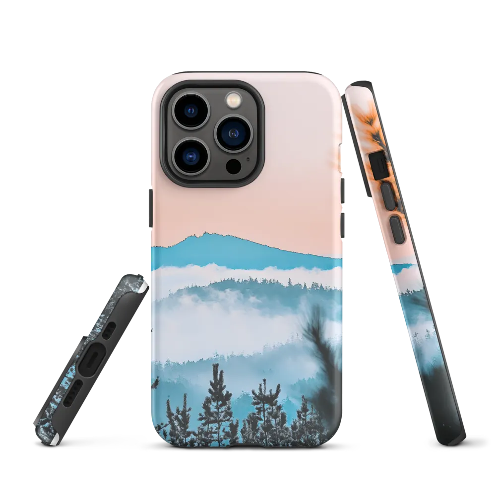 Tranquil Dawn Over Mountains | Phone Case |  13 Pro | Tough Case | Matte
