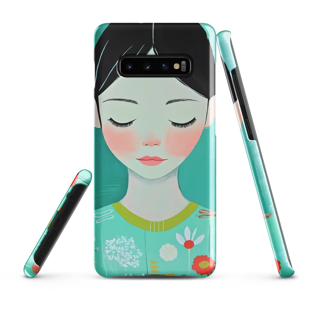 Tranquil Blossom | Phone Case |  S10 Plus | Snap Case | Glossy