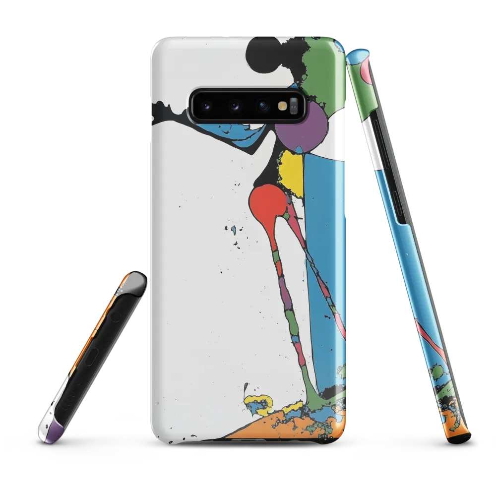 Dynamic Abstract Movement | Phone Case |  S10 Plus | Snap Case | Glossy