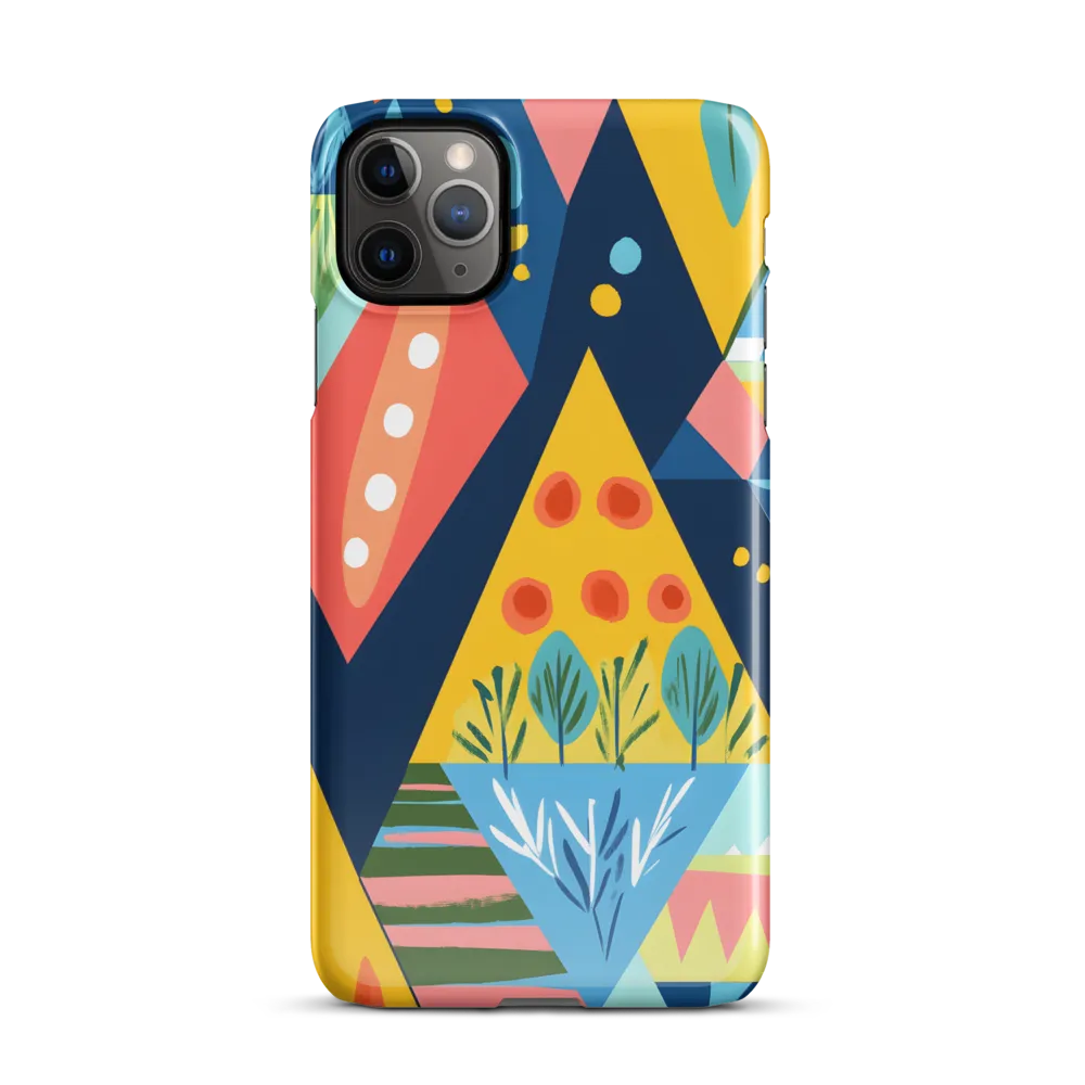 Vibrant Geometric Harmony | Phone Case |  11 Pro Max | Snap Case | Glossy