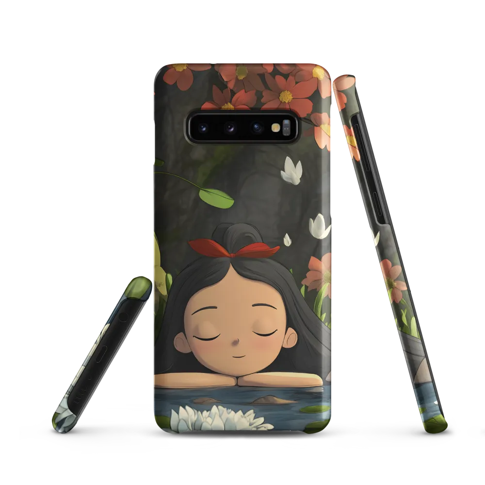 Tranquility by the Waterside | Phone Case |  S10 | Snap Case | Matte