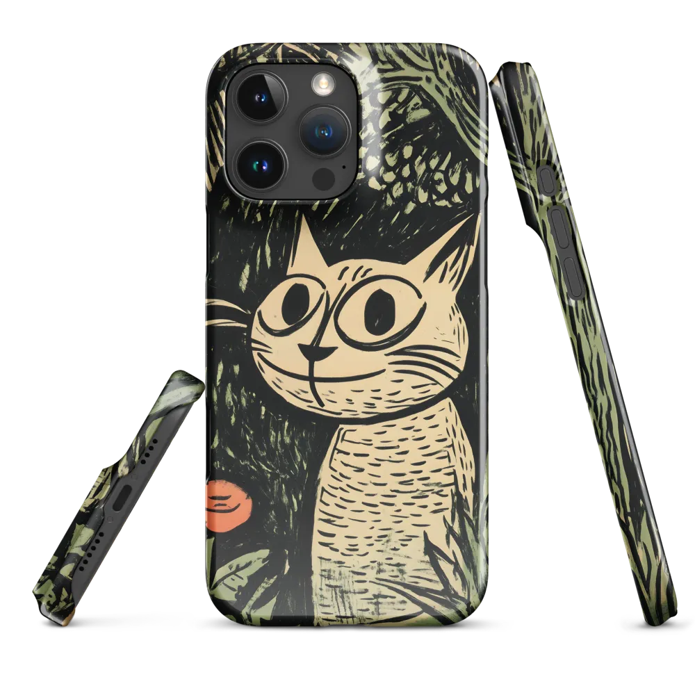 Whimsical Cat in the Forest