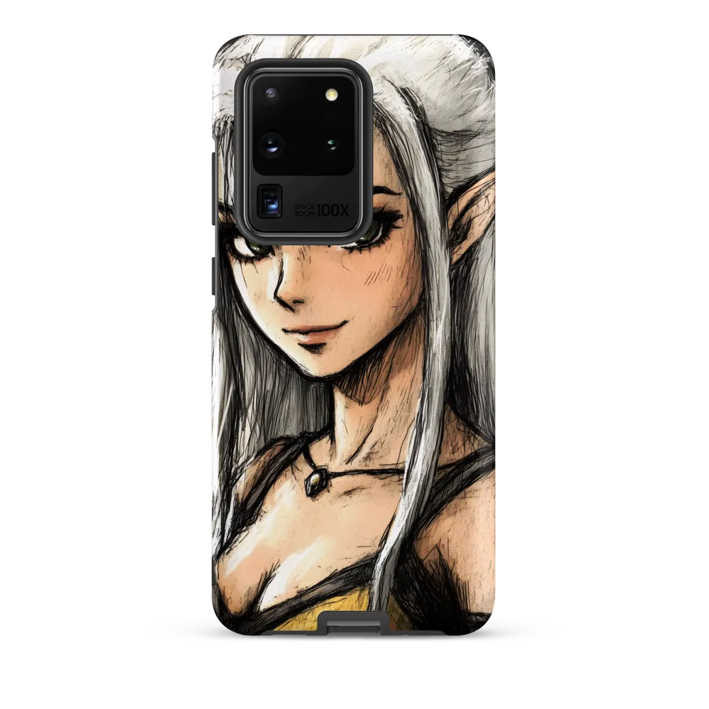 Ethereal Elegance: The Elf's Portrait