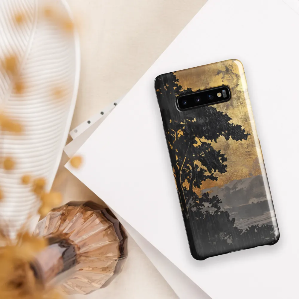 Golden Serenity | Phone Case |  S10 Plus | Snap Case | Glossy