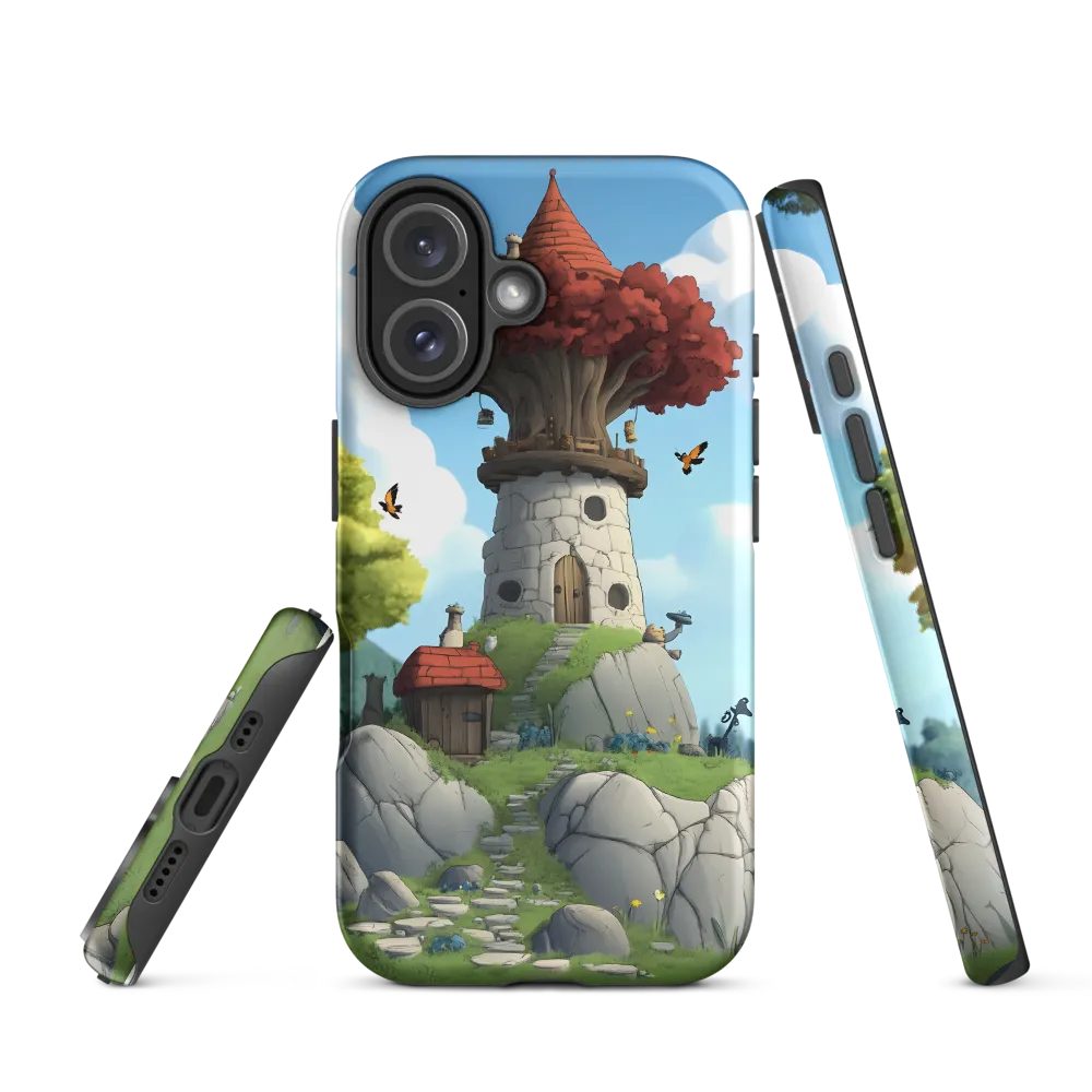 Enchanted Tower of Whimsy | Phone Case |  16 | Tough Case | Matte