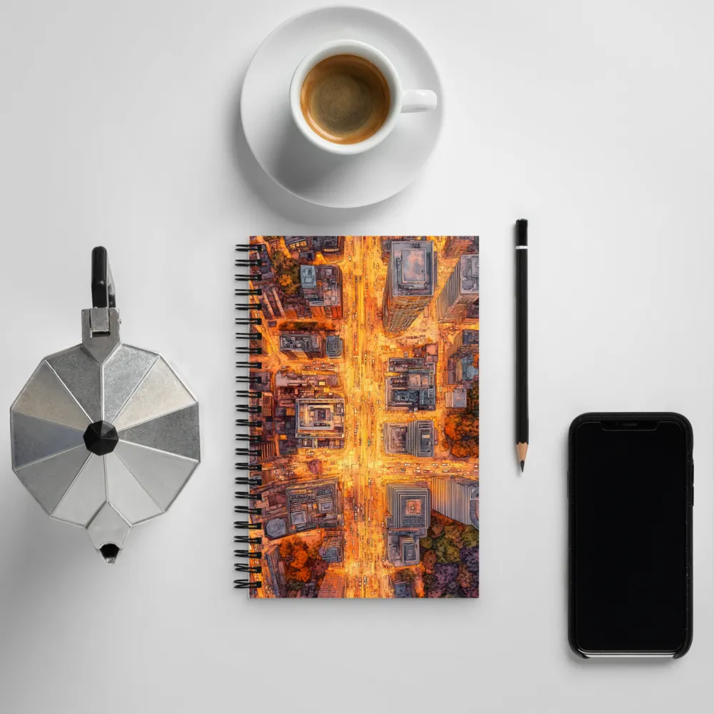 Urban Pulsations | Spiral Notebook