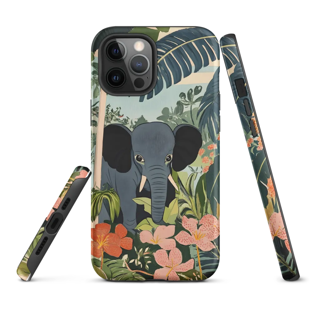 Jungle Guardian: An Elephant's Sanctuary | Phone Case |  12 Pro Max | Tough Case | Matte