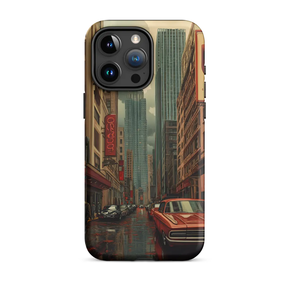 Nostalgic Cityscape: Reflections of a Forgotten Era