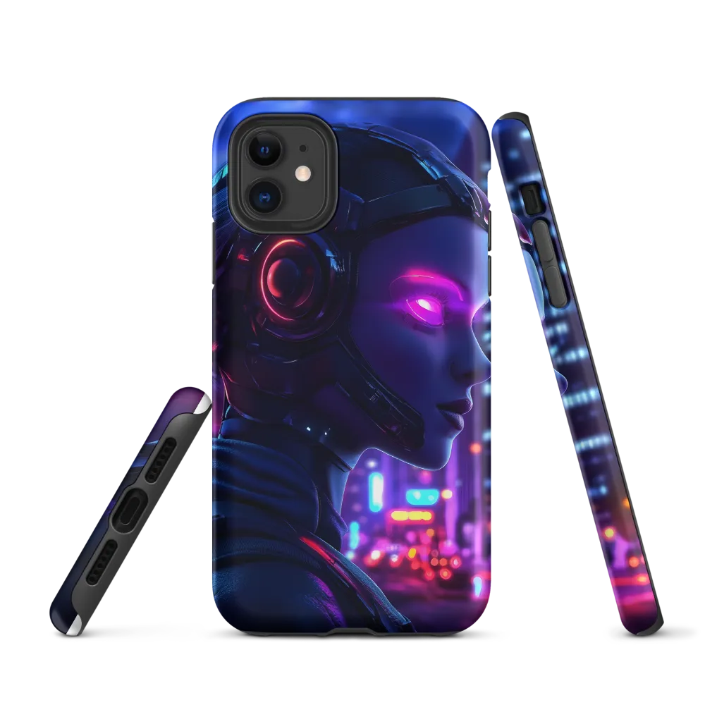 Neon Dreams: A Cyborg's Mystique