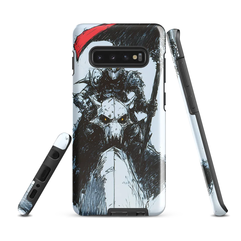 Knight of Shadows | Phone Case |  S10 Plus | Tough Case | Glossy