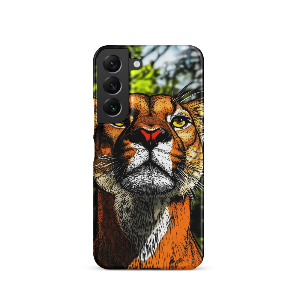 Regal Gaze: The Lioness in Focus