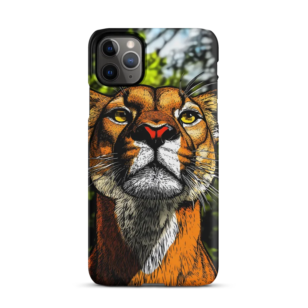 Regal Gaze: The Lioness in Focus