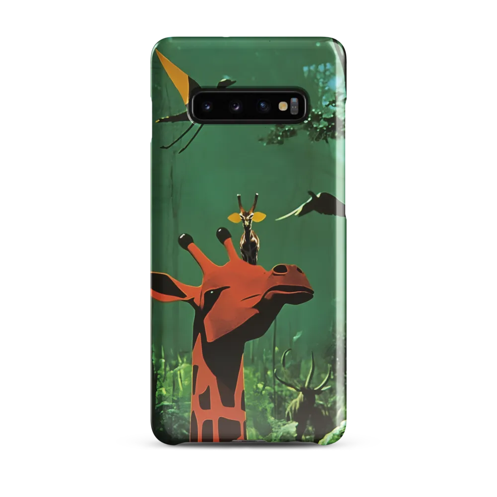 The Dreamscape of A Giraffe | Phone Case |  S10 Plus | Snap Case | Glossy