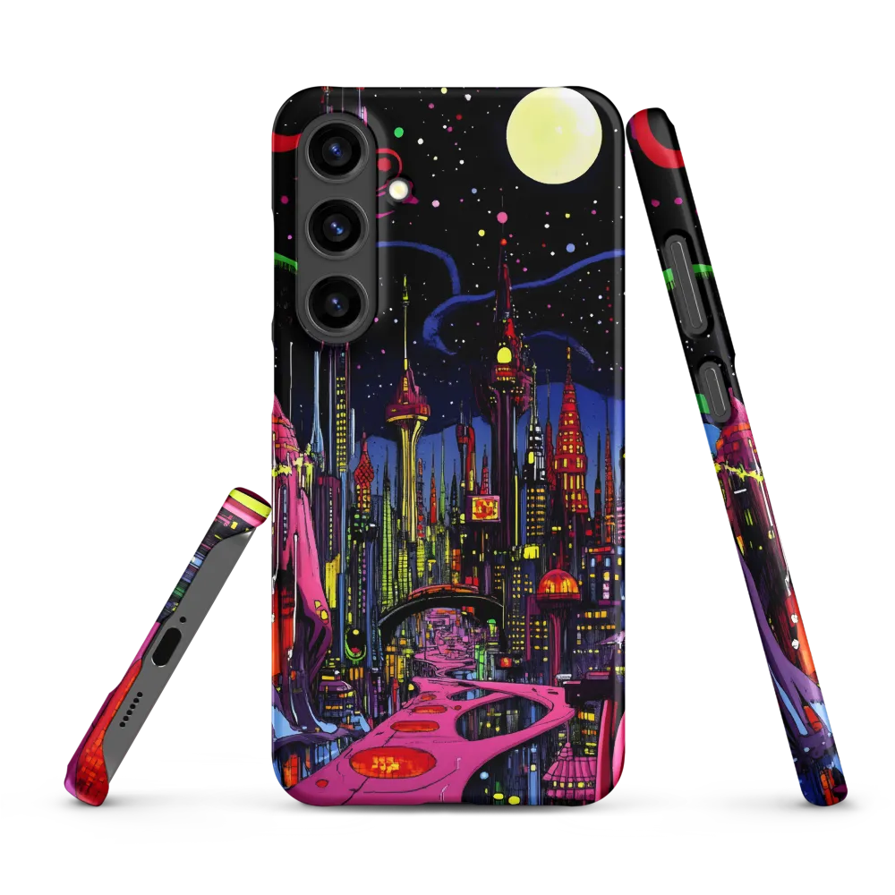 Neon Dreams of a Futuristic City