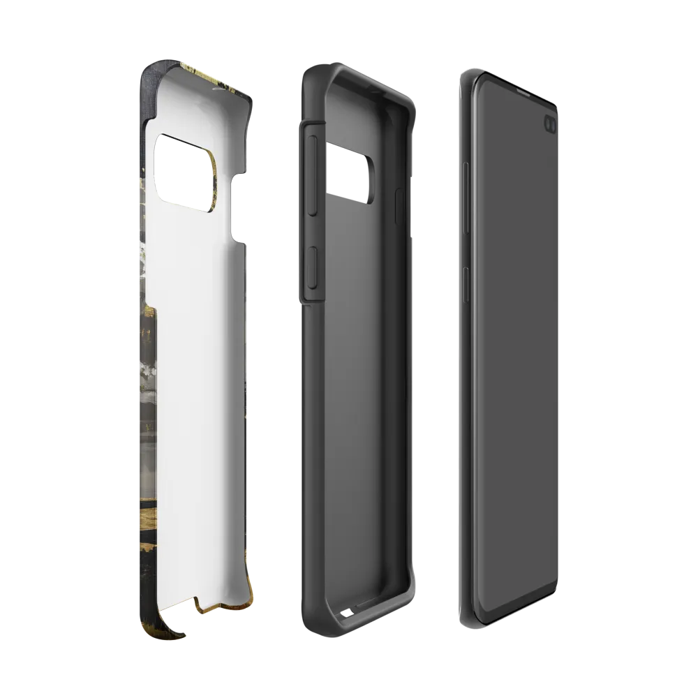 Golden Serenity in a Dramatic Sky | Phone Case |  S10 | Tough Case | Matte
