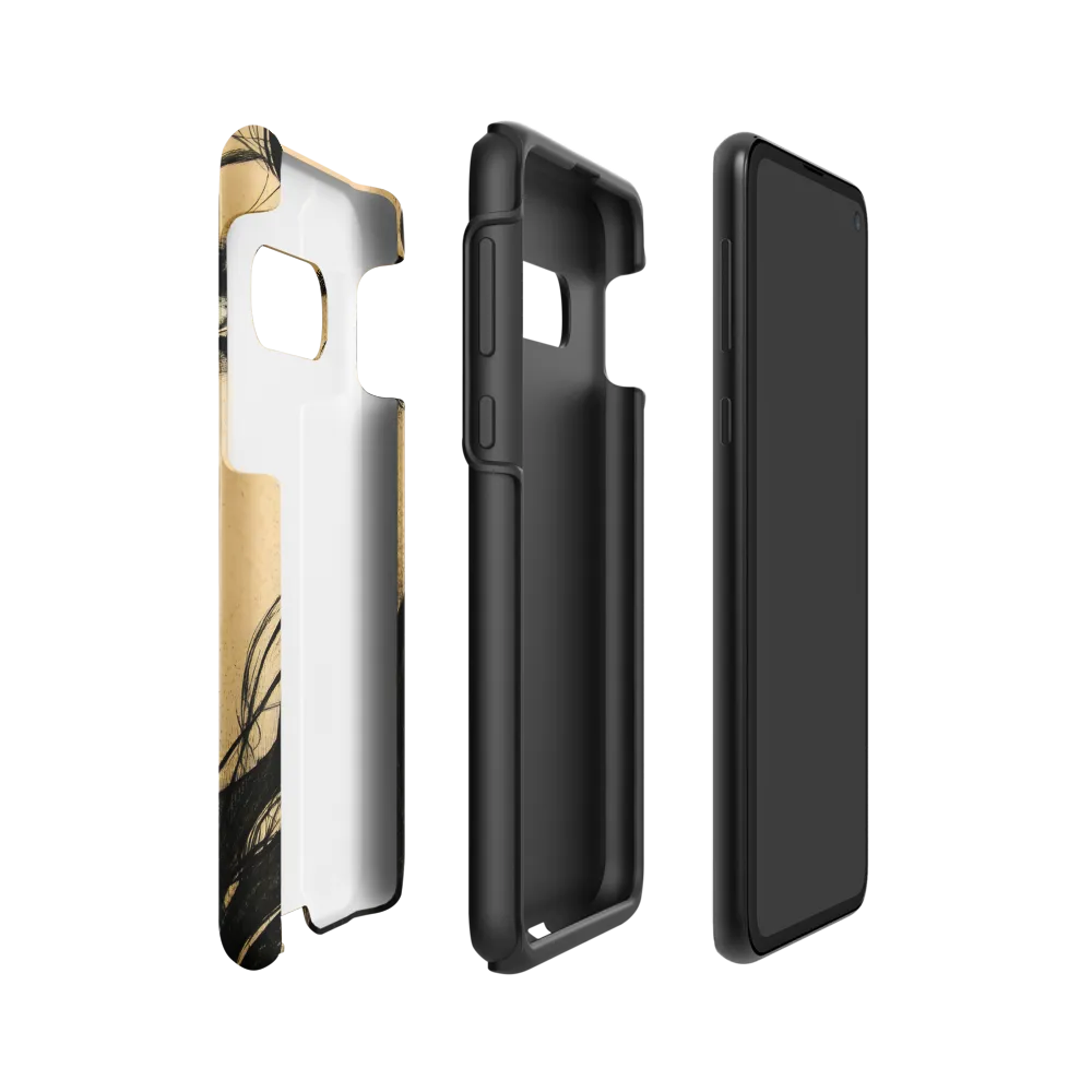 Enigmatic Gaze | Phone Case |  S10e | Tough Case | Matte