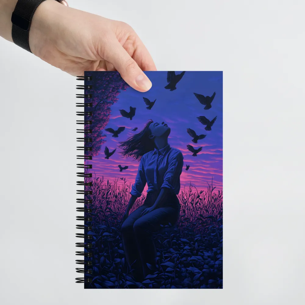 Awakening in Twilight | Spiral Notebook