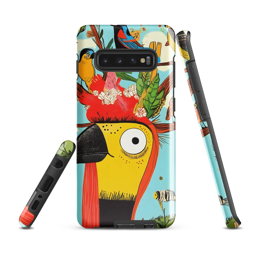 Harmony of Feathered Friends | Phone Case |  S10 Plus | Tough Case | Glossy