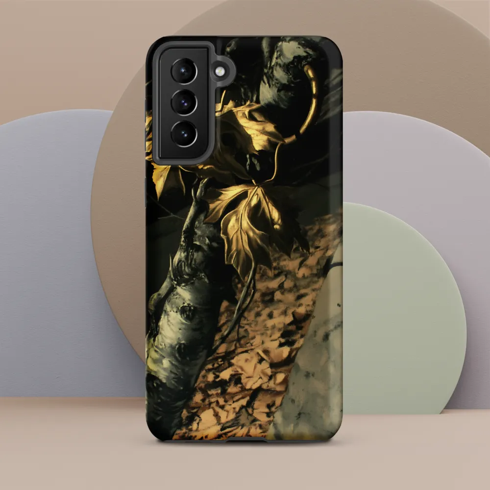Golden Serenity: A Close Encounter with Nature