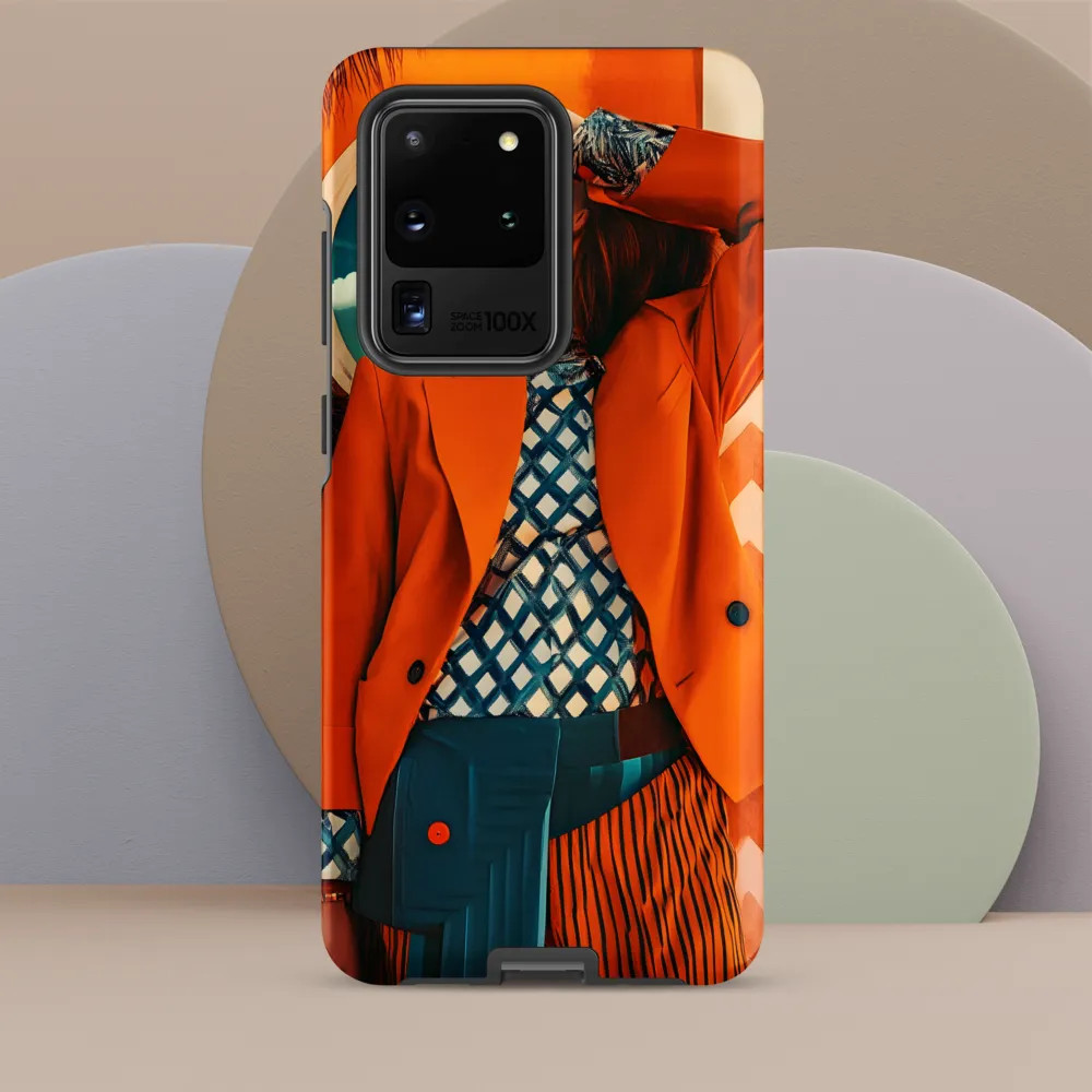 Vibrant Interplay: A Fusion of Fashion and Nature