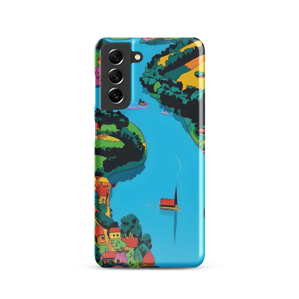 Whimsical River Landscape