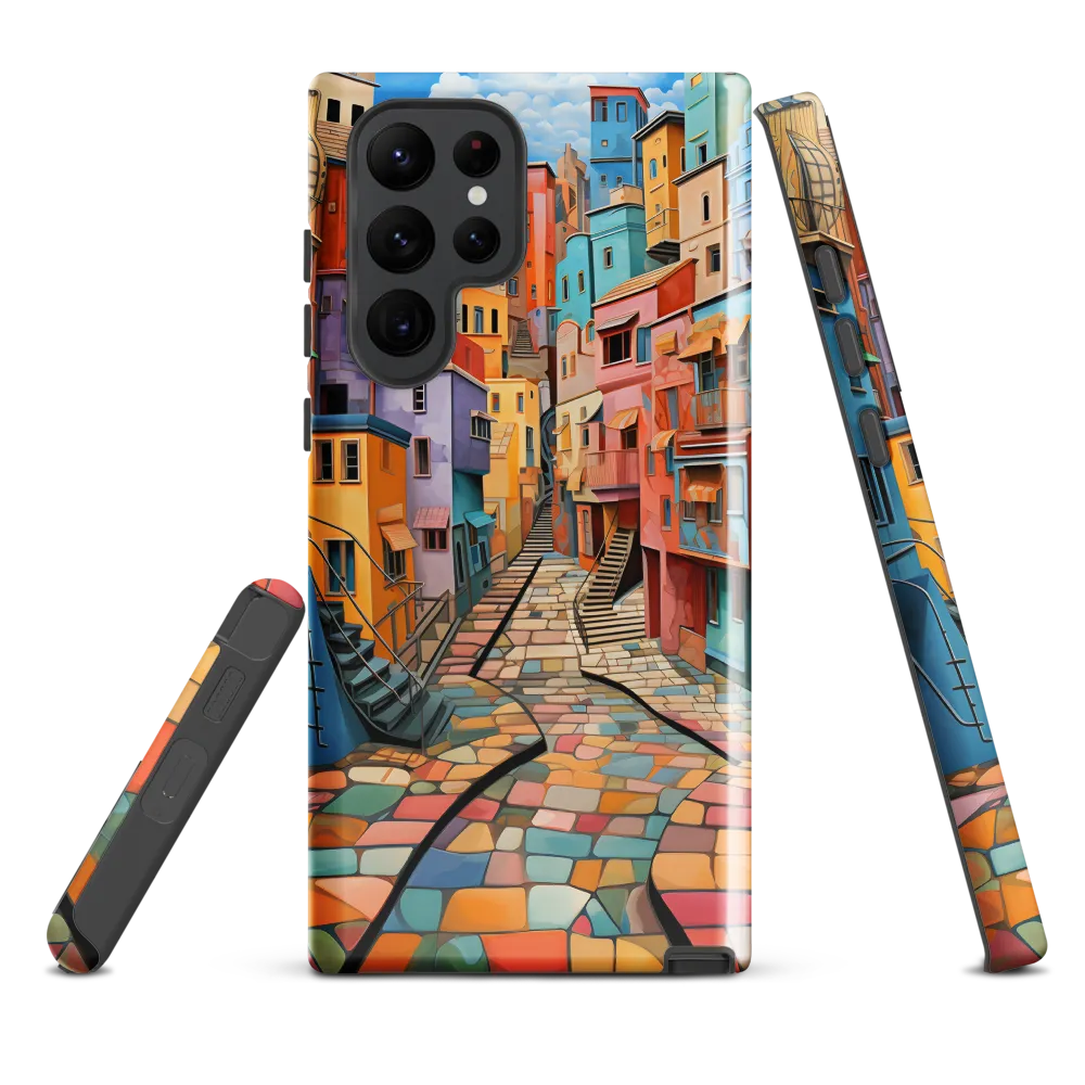 Vibrant Cityscape: A Kaleidoscope of Colors
