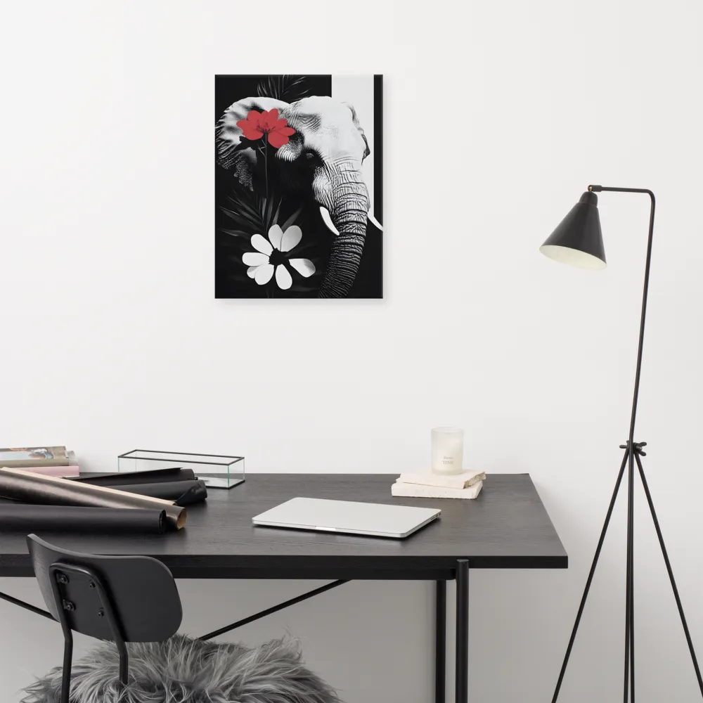Elephant Harmony | Canvas | 18″×24″