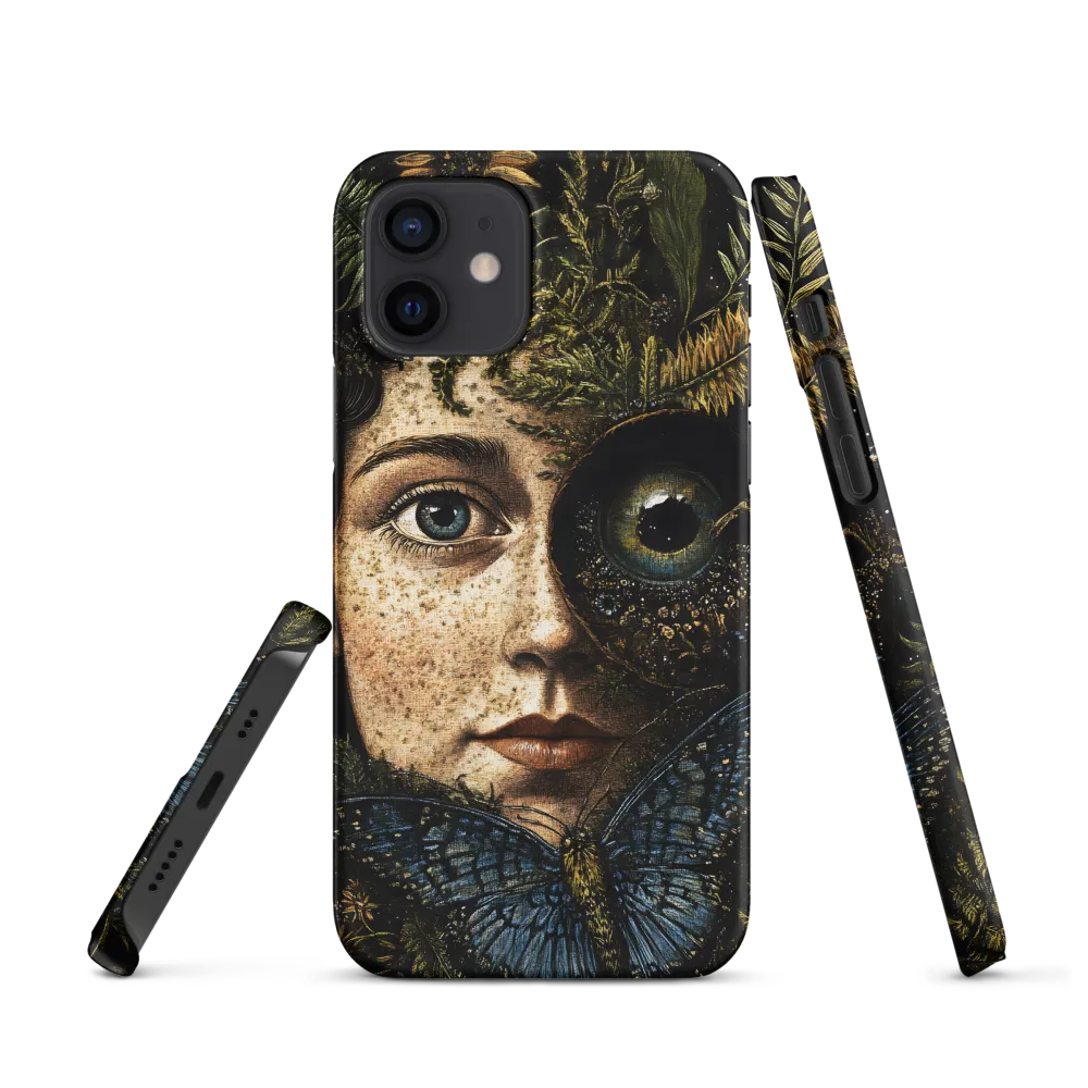 Nature's Embrace: A Surreal Portrait | Phone Case |  12 | Snap Case | Matte