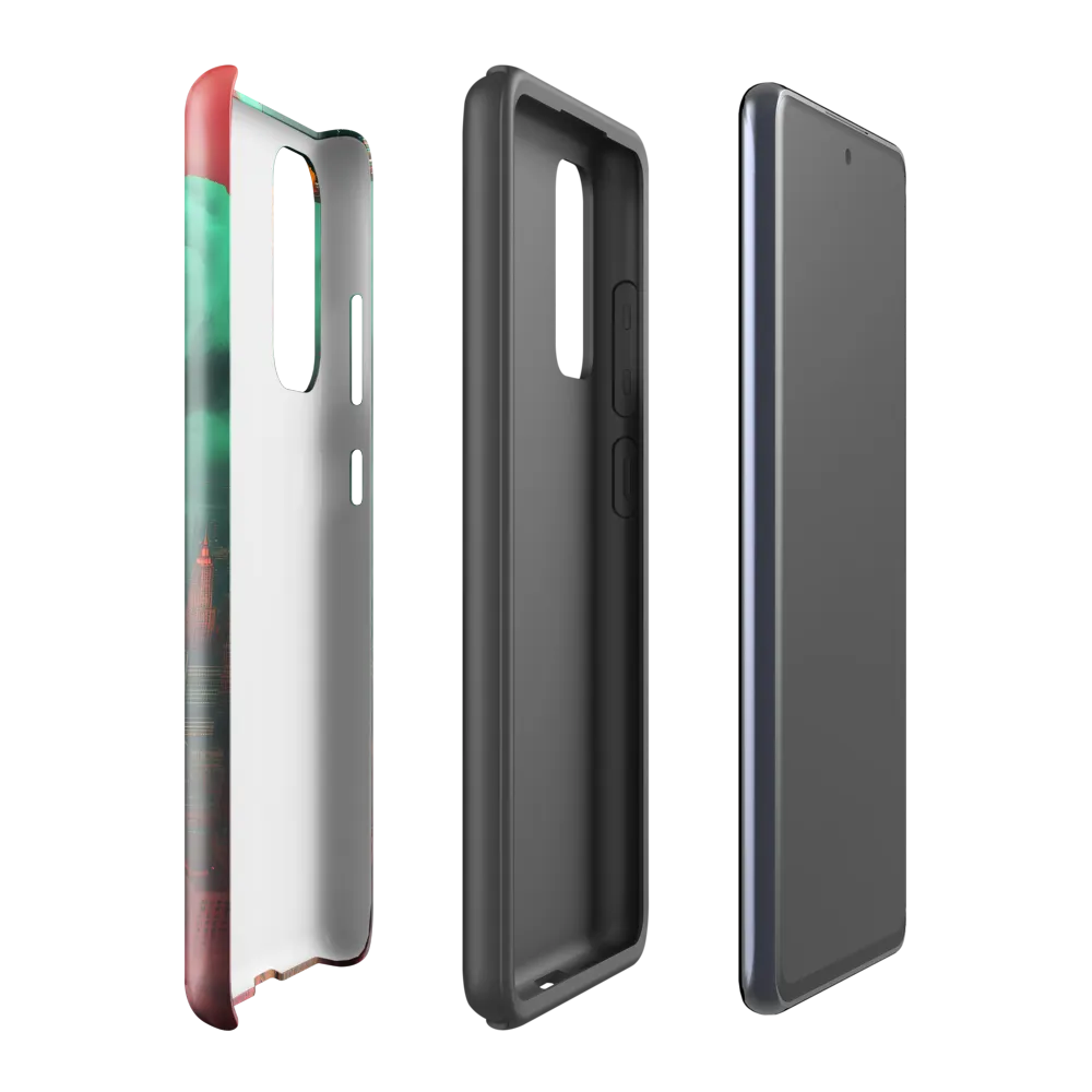 Architectural Dreams: A Surreal Cityscape | Phone Case |  S20 FE | Tough Case | Glossy