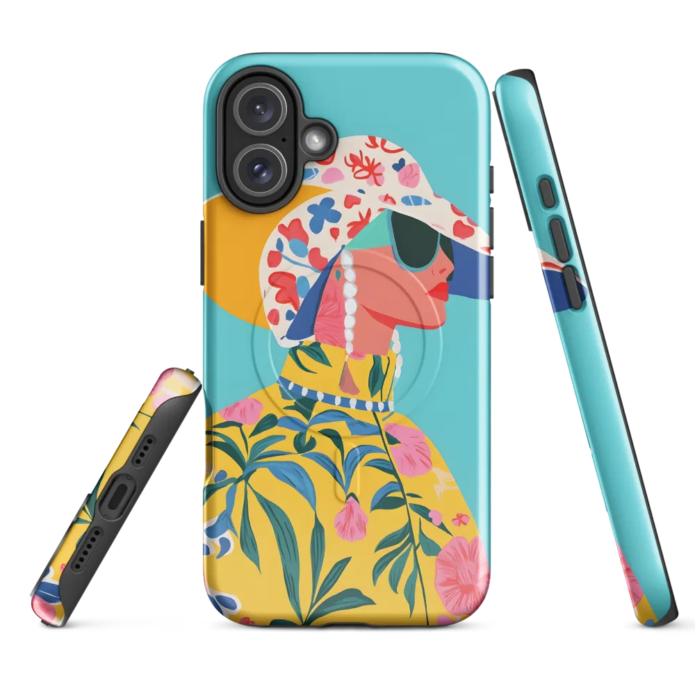 Tropical Confidence: A Fashion Portrait