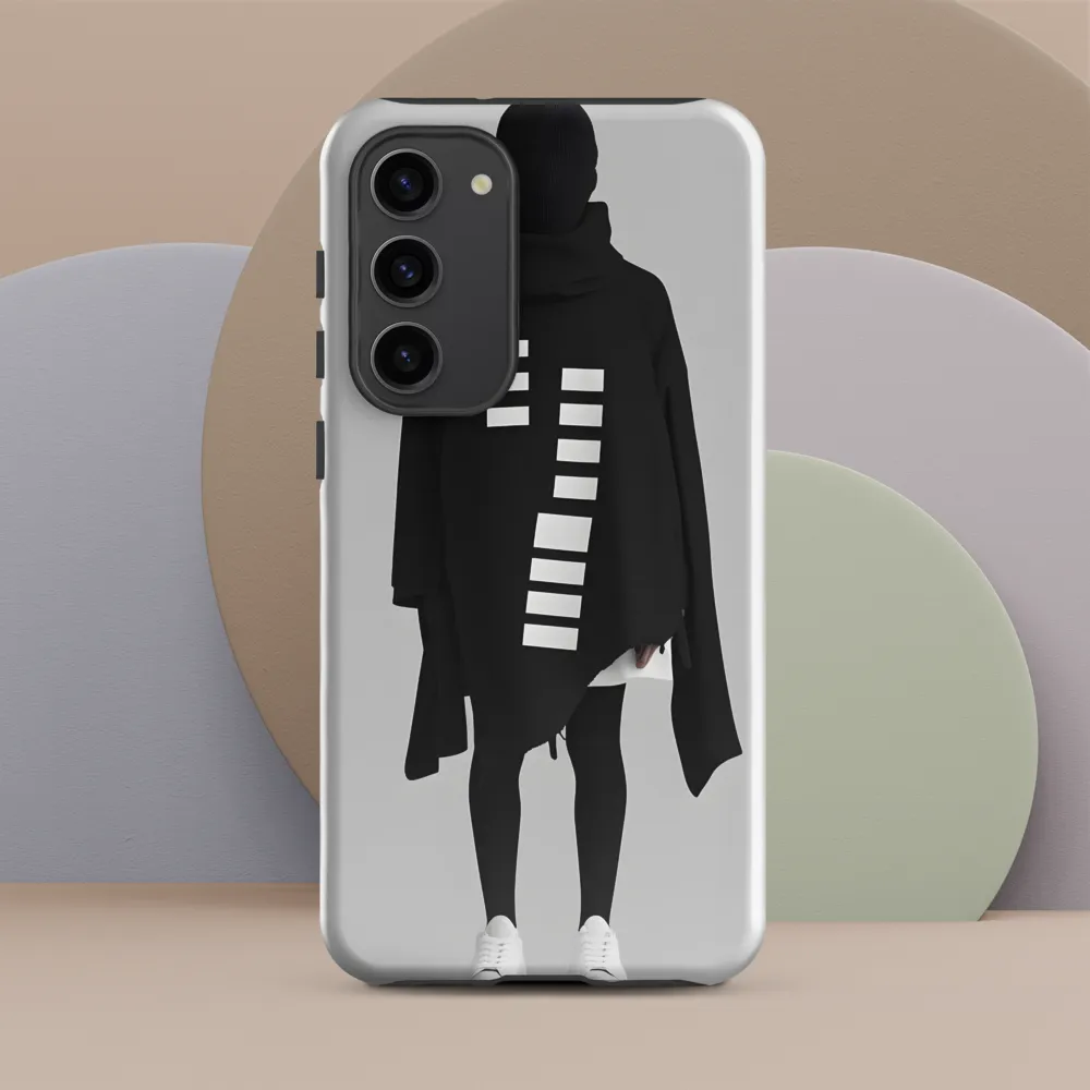 Enigmatic Layers: A Study in Minimalist Fashion