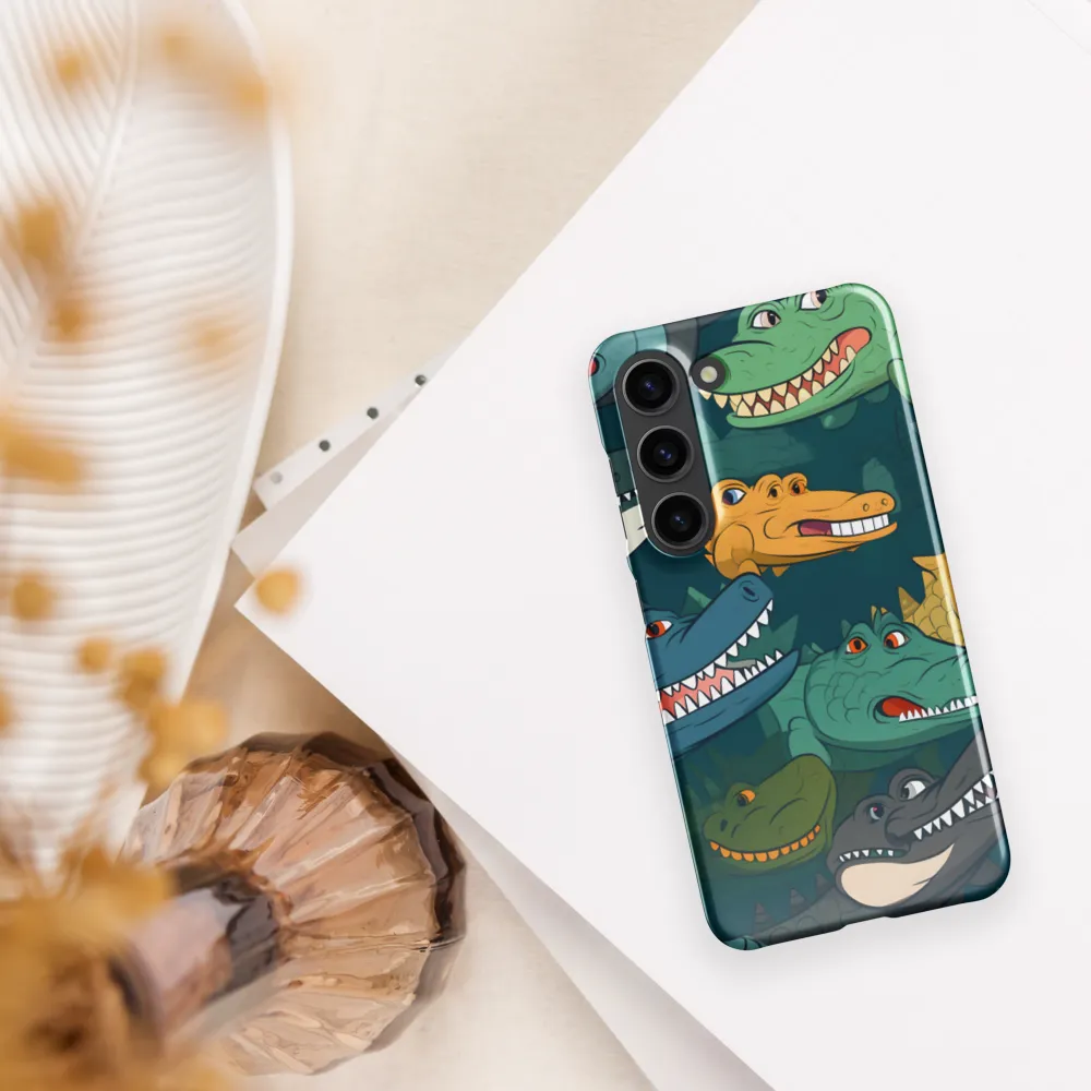 Cheerful Crocodilian Parade