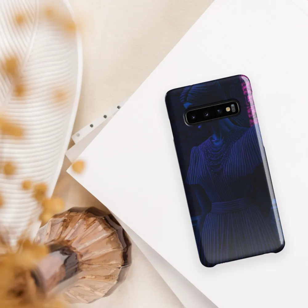 The Serene Silence | Phone Case |  S10 | Snap Case | Glossy