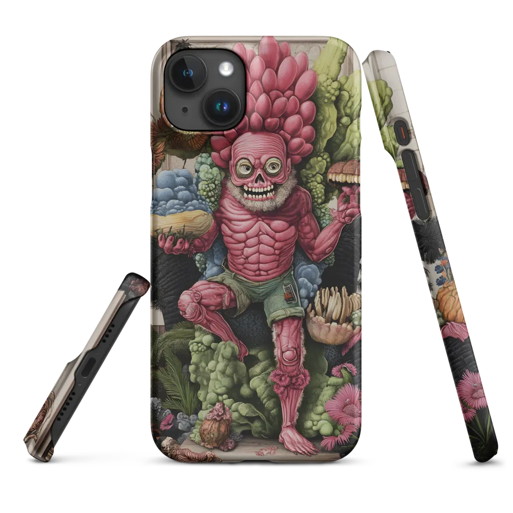 Reimagined Vitality: A Whimsical Encounter | Phone Case |  15 Plus | Snap Case | Matte