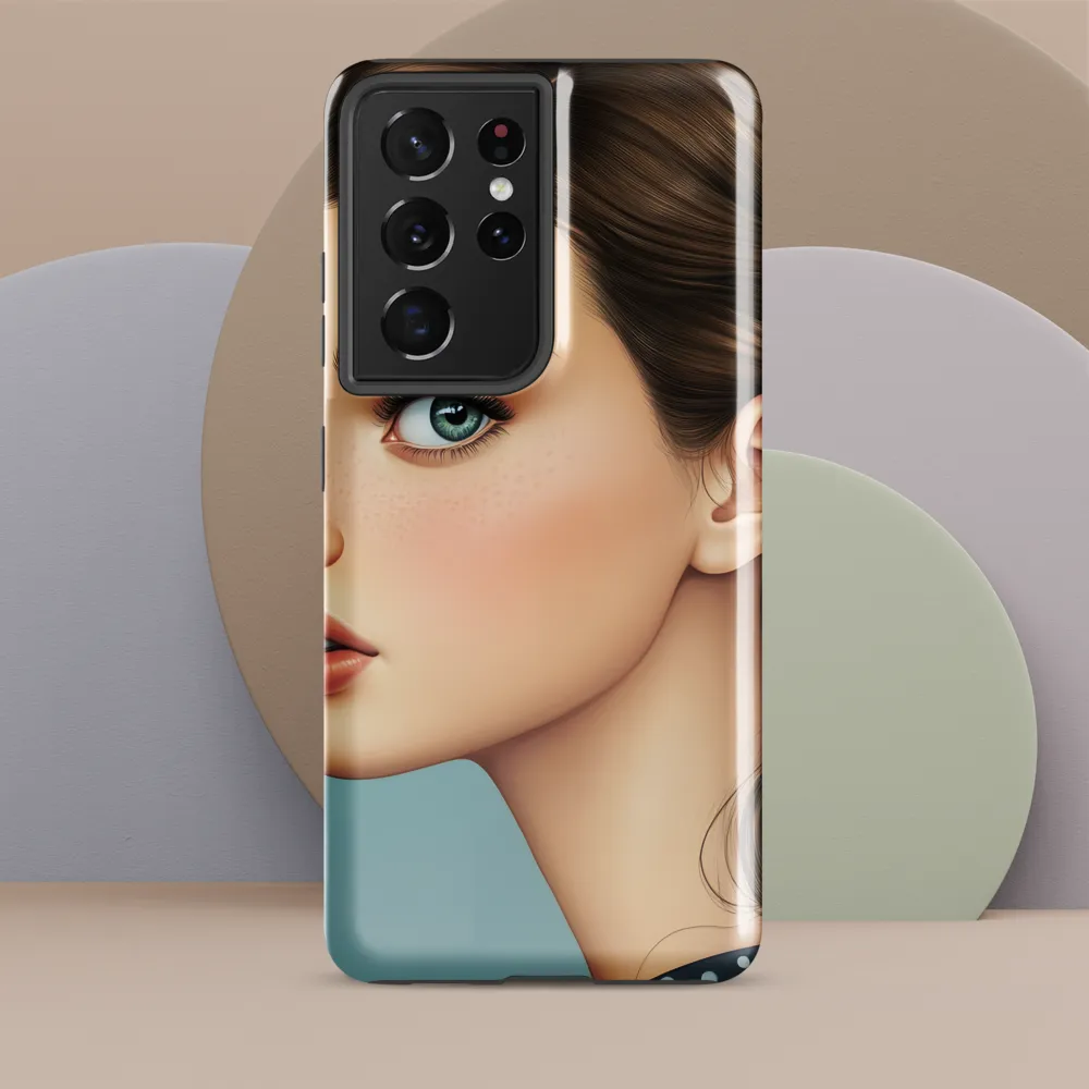 Captivating Gaze: A Modern Portrait