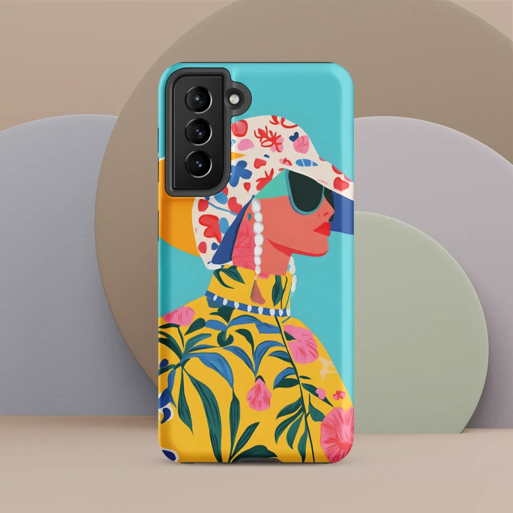 Tropical Confidence: A Fashion Portrait