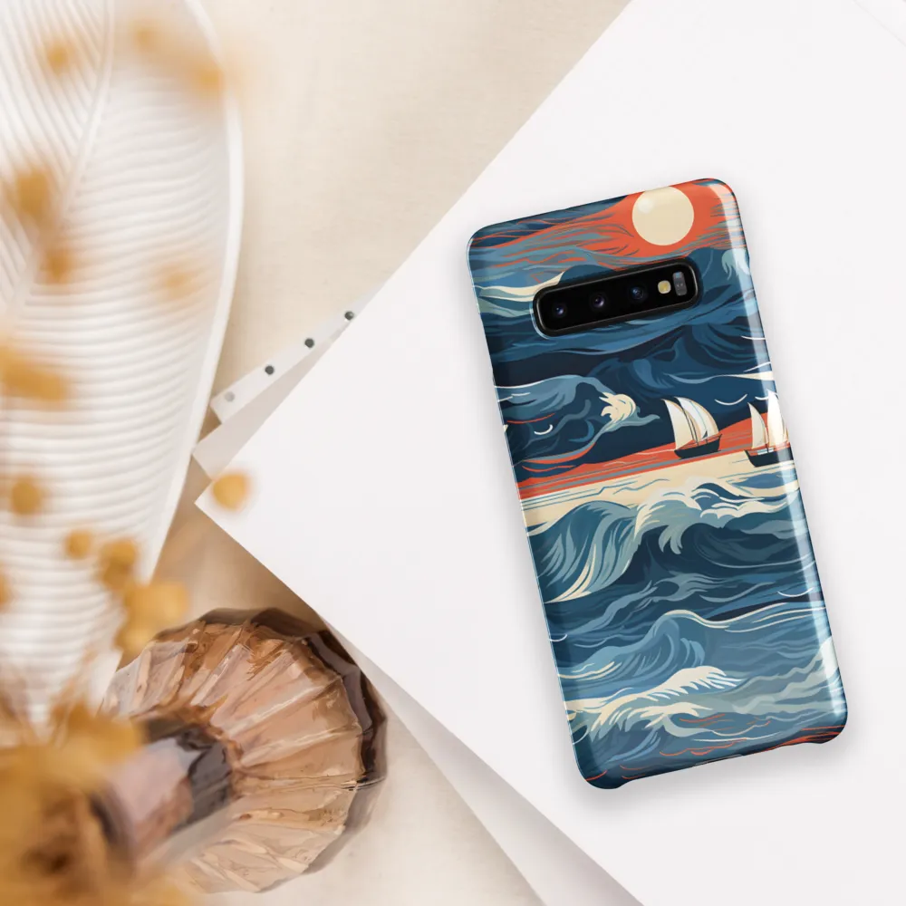 Ocean Whispers: A Voyage at Dusk