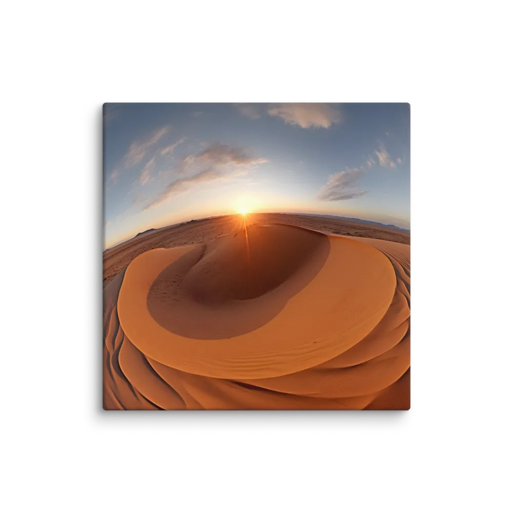 Serenity in Sand | Canvas | 28″×28″