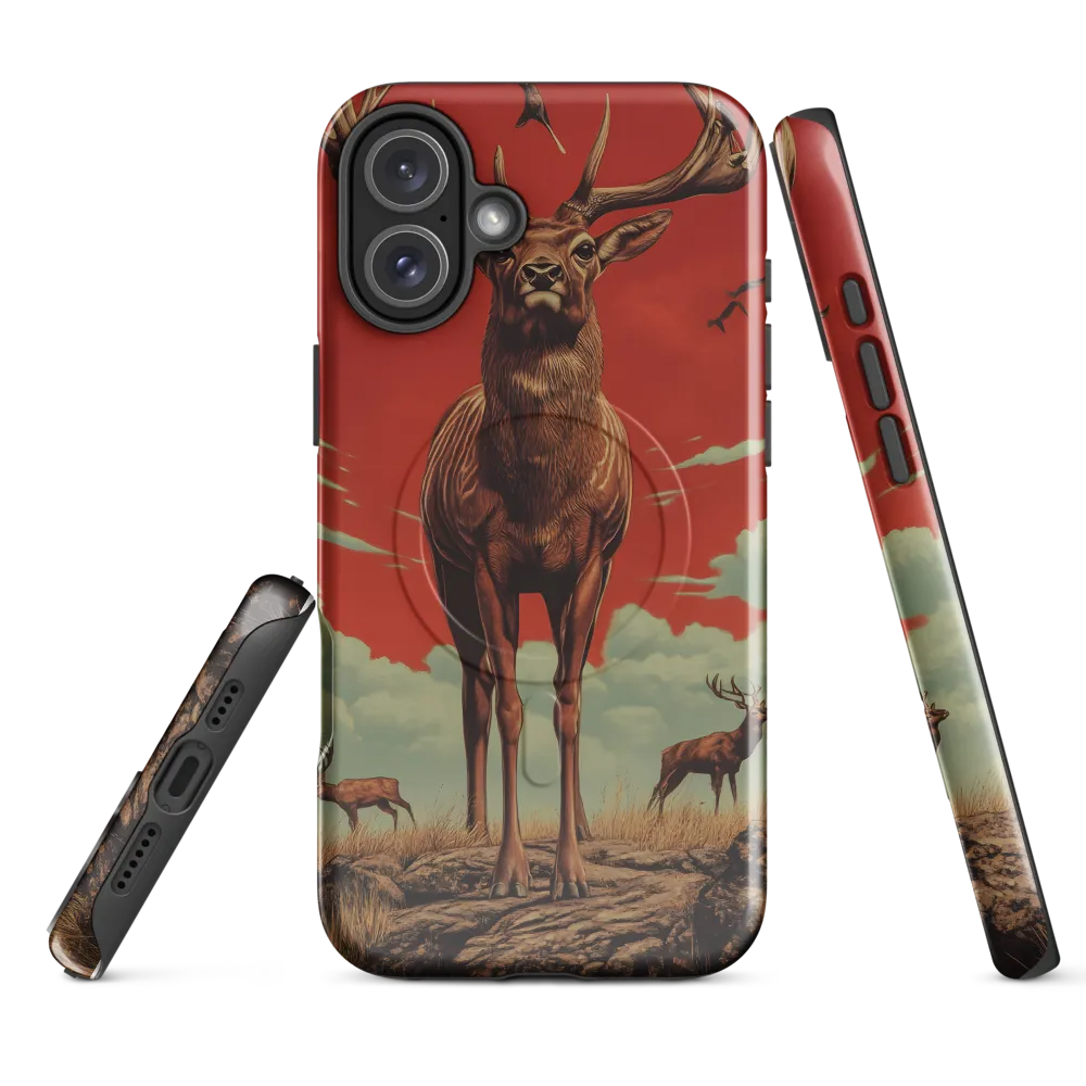 Majesty in Red: The Stalwart Stag