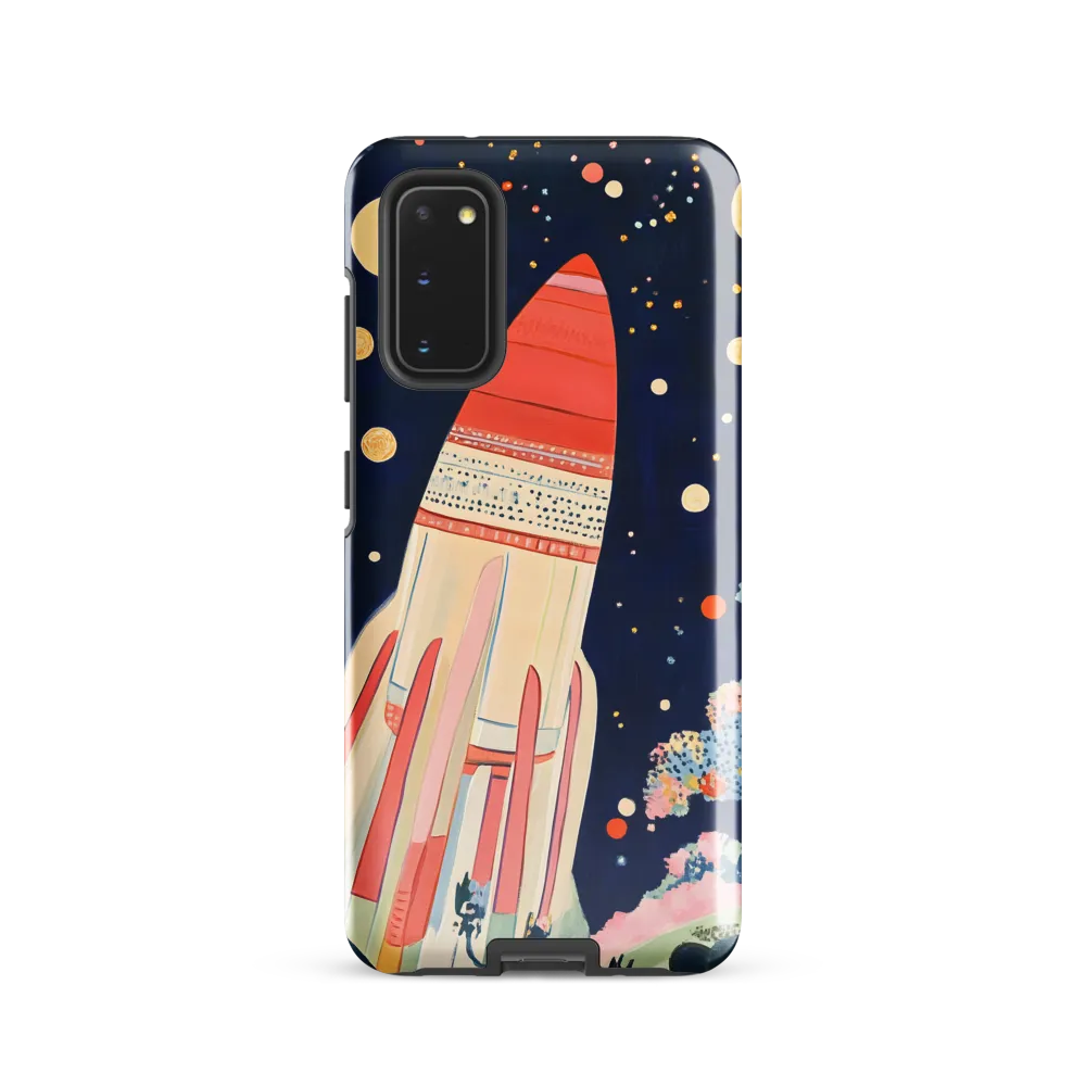 Cosmic Dreams: The Rocket's Journey