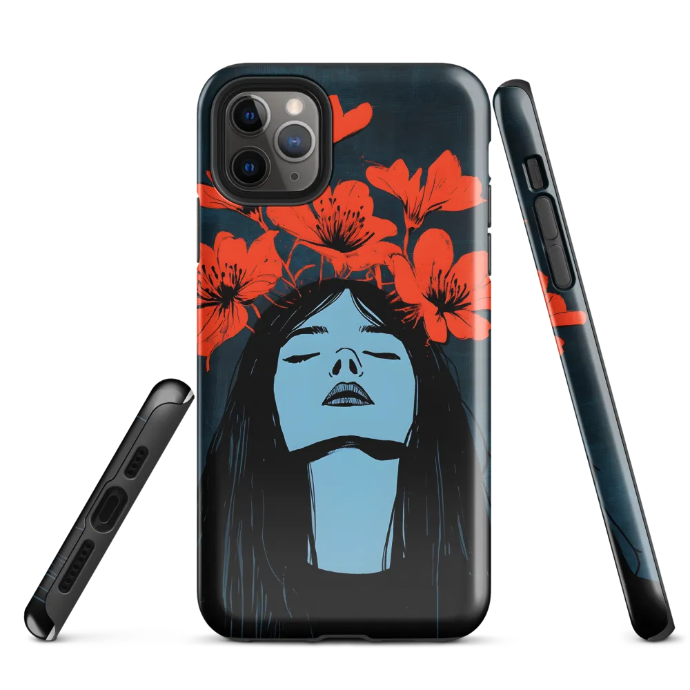 Crowned in Bloom | Phone Case |  11 Pro Max | Tough Case | Glossy